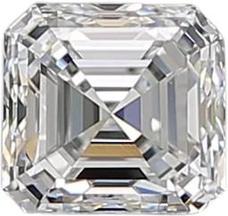 0.5 Carat F VS1 Asscher Natural Diamond