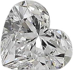 0.5 Carat D VS2 Heart Natural Diamond