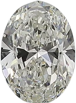 0.5 Carat G IF Oval Natural Diamond