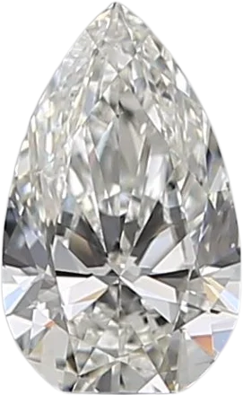 0.5 Carat G VS1 Pear Natural Diamond