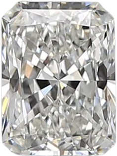 0.5 Carat G VVS1 Radiant Natural Diamond