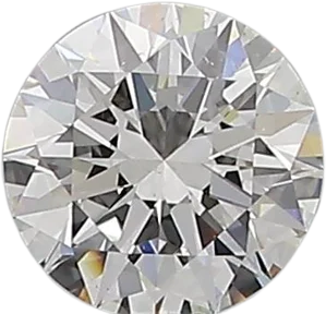 0.5 Carat F SI1 Round Natural Diamond