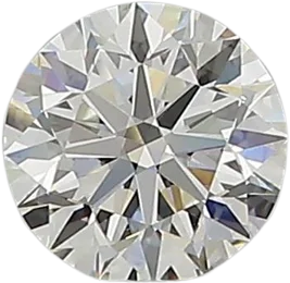 0.51 Carat H VS1 Round Natural Diamond