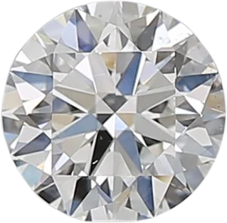 0.6 Carat F VS2 Round Natural Diamond