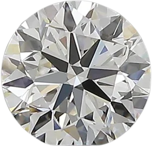 0.6 Carat I VS2 Round Natural Diamond