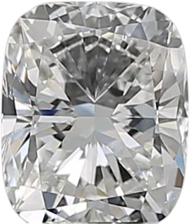 0.65 Carat F VS2 Elongated Cushion Natural Diamond