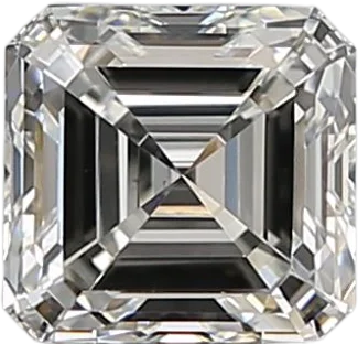 0.7 Carat H VS1 Asscher Natural Diamond