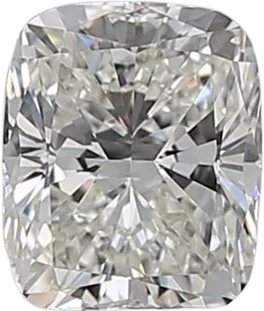 0.7 Carat H VS1 Elongated Cushion Natural Diamond