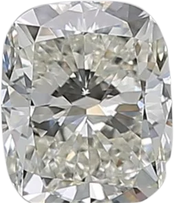 0.7 Carat I VVS1 Elongated Cushion Natural Diamond