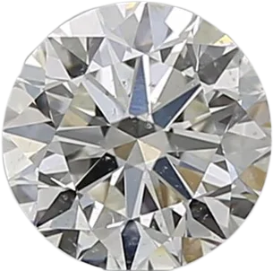 0.7 Carat H SI2 Round Natural Diamond