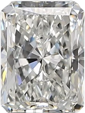 0.71 Carat G VVS1 Radiant Natural Diamond