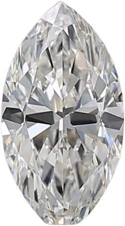 0.9 Carat G VVS2 Marquise Natural Diamond