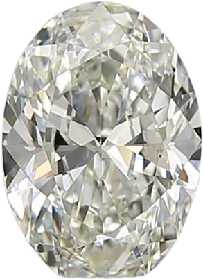 0.9 Carat J VVS2 Oval Natural Diamond