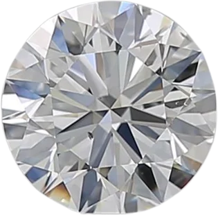 0.9 Carat F SI1 Round Natural Diamond