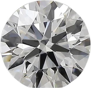 0.9 Carat F VVS2 Round Natural Diamond