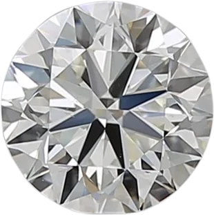 0.9 Carat J SI1 Round Natural Diamond