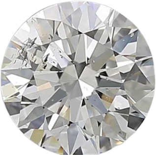 0.97 Carat I SI2 Round Natural Diamond