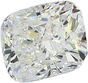 1 Carat H VVS1 Elongated Cushion Natural Diamond