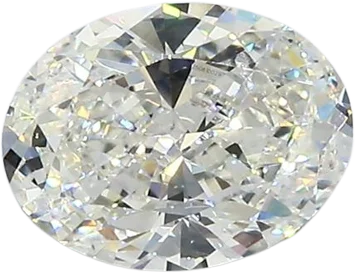 1 Carat I VS1 Oval Natural Diamond