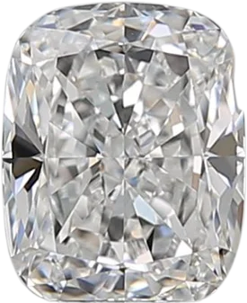 1.01 Carat E VS1 Elongated Cushion Natural Diamond