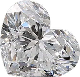 1.01 Carat D SI1 Heart Natural Diamond