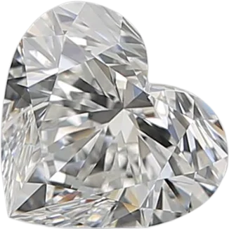 1.01 Carat F VVS1 Heart Natural Diamond