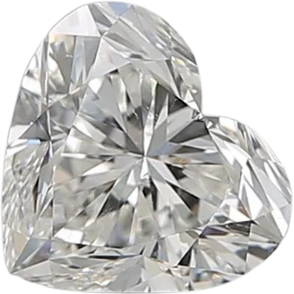 1.01 Carat H SI2 Heart Natural Diamond