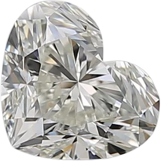 1.01 Carat J VVS1 Heart Natural Diamond