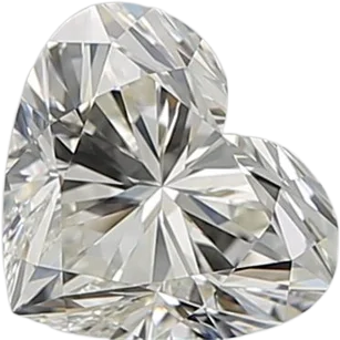 1.01 Carat K VS2 Heart Natural Diamond