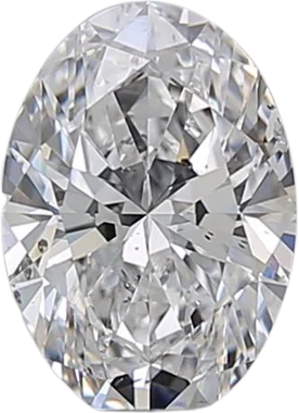 1.01 Carat D SI2 Oval Natural Diamond