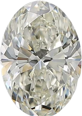 1.01 Carat K VVS1 Oval Natural Diamond