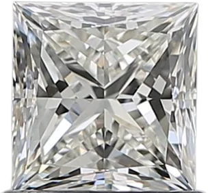 1.01 Carat I VVS2 Princess Natural Diamond