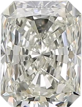 1.01 Carat J SI1 Radiant Natural Diamond