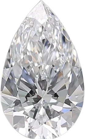 1.03 Carat D IF Pear Natural Diamond