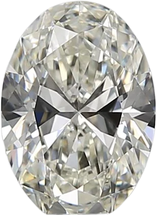 1.05 Carat J VVS1 Oval Natural Diamond