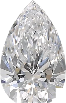 1.1 Carat D IF Pear Natural Diamond