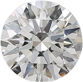 1.1 Carat F IF Round Natural Diamond