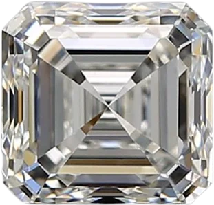 1.2 Carat H VS1 Asscher Natural Diamond