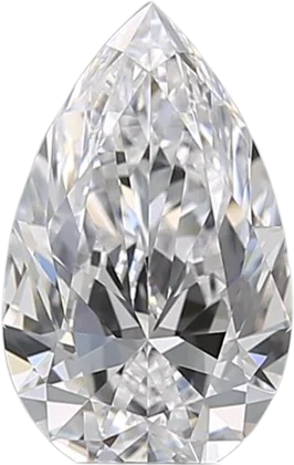 1.2 Carat D IF Pear Natural Diamond