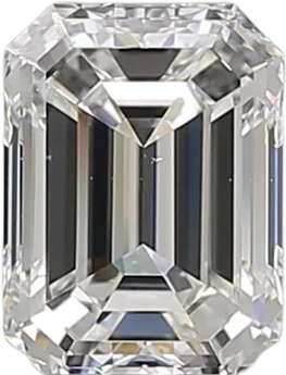 1.5 Carat G VS2 Emerald Natural Diamond