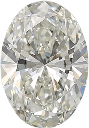 1.5 Carat J VS2 Oval Natural Diamond