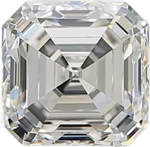 1.51 Carat I VS1 Asscher Natural Diamond