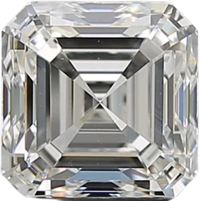 1.51 Carat I VS2 Asscher Natural Diamond