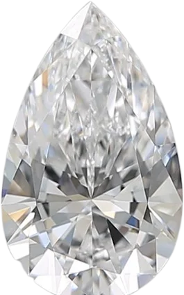 1.51 Carat D VS1 Pear Natural Diamond