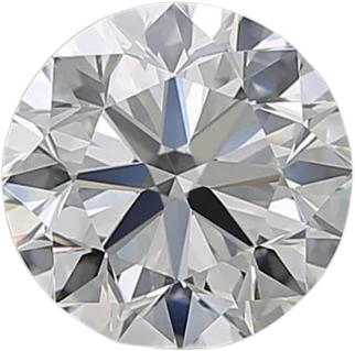 1.51 Carat H VVS1 Round Natural Diamond