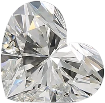 1.57 Carat I VS2 Heart Natural Diamond