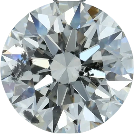 1.63 Carat I SI2 Round Natural Diamond