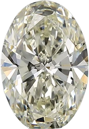 1.7 Carat K SI1 Oval Natural Diamond