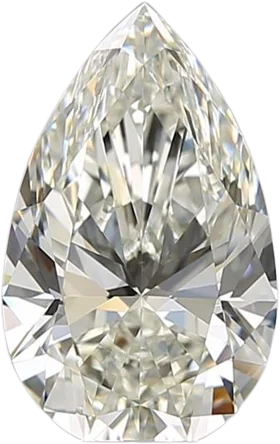 1.73 Carat J VS1 Pear Natural Diamond