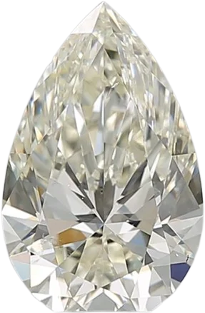 1.73 Carat L SI1 Pear Natural Diamond